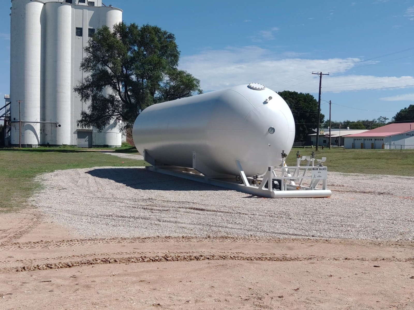 Triarc Tank D300LP 30000 Gallon ASME LPG Propane Storage Skid Tank