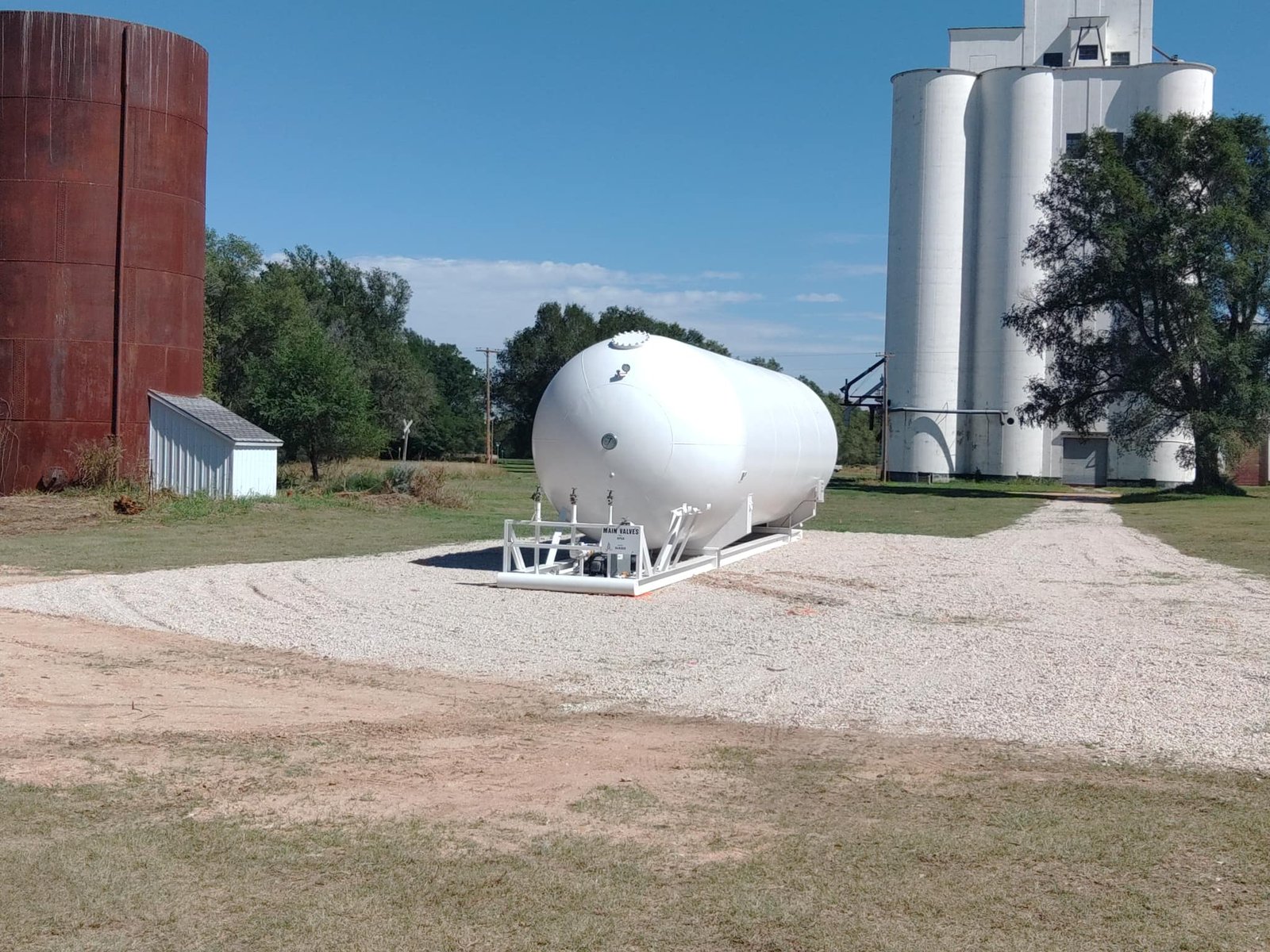 Lang Company D300LP 30000 Gallon Propane Storage Tank Skid