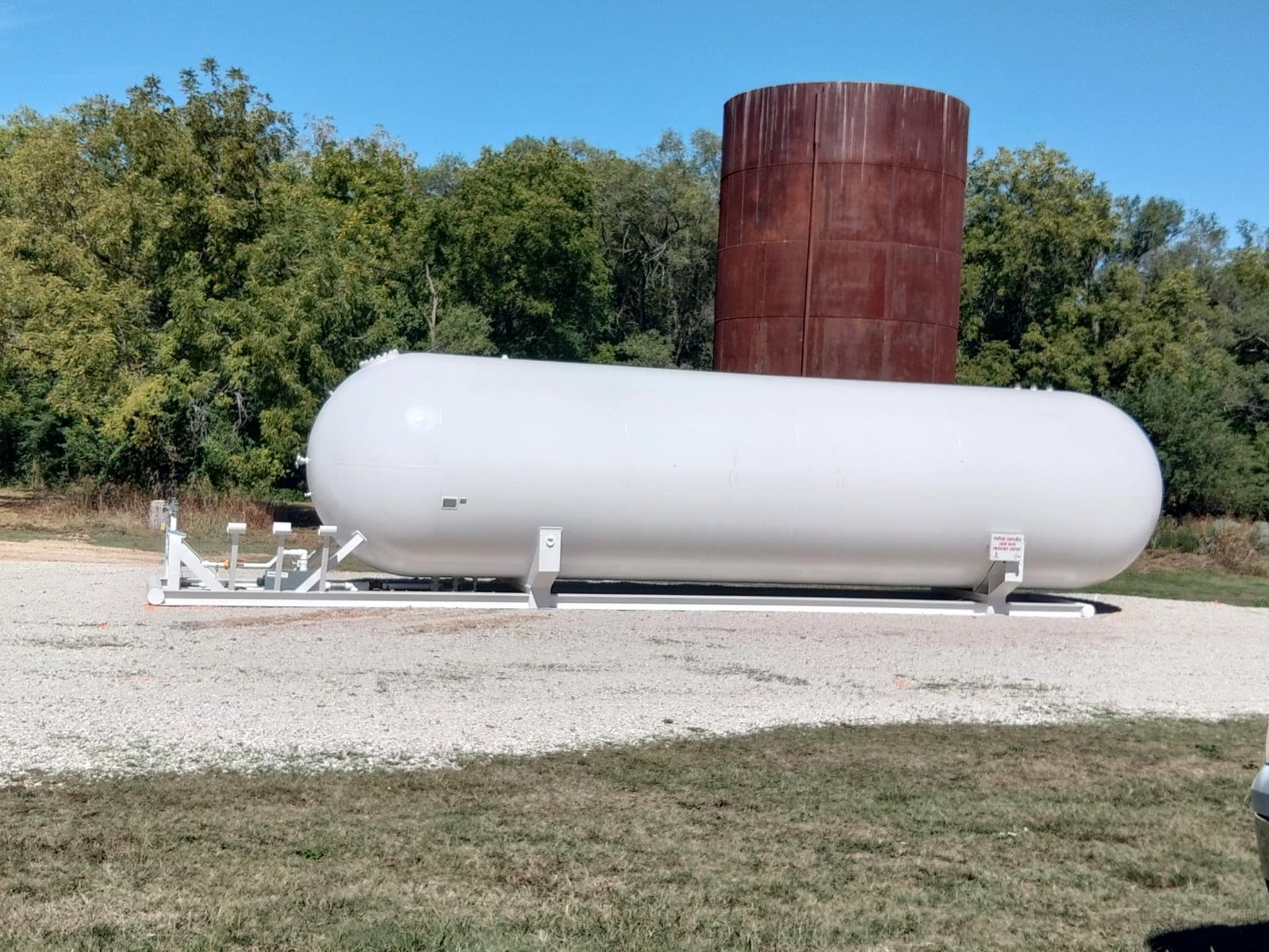 Lang Company D300LP 30000 Gallon Propane Storage Tank Skid