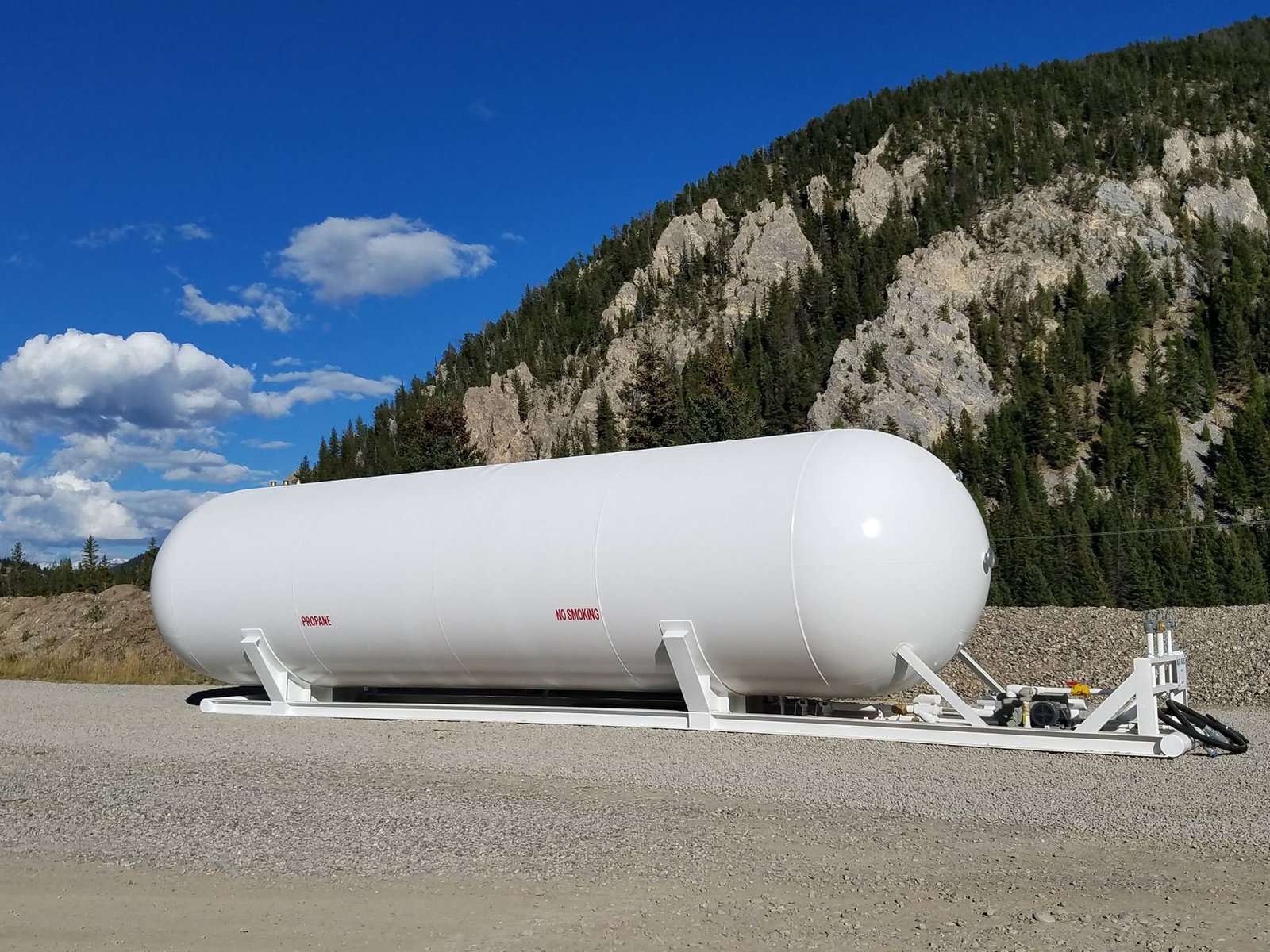 Lang Company D300LP 30000 Gallon Propane Storage Tank Skid
