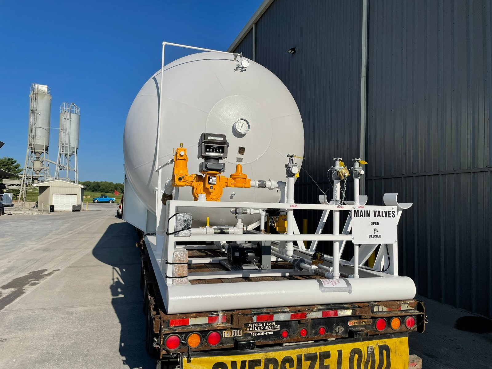 Triarc Tank D300LP 30000 Gallon ASME Propane Skid Tank