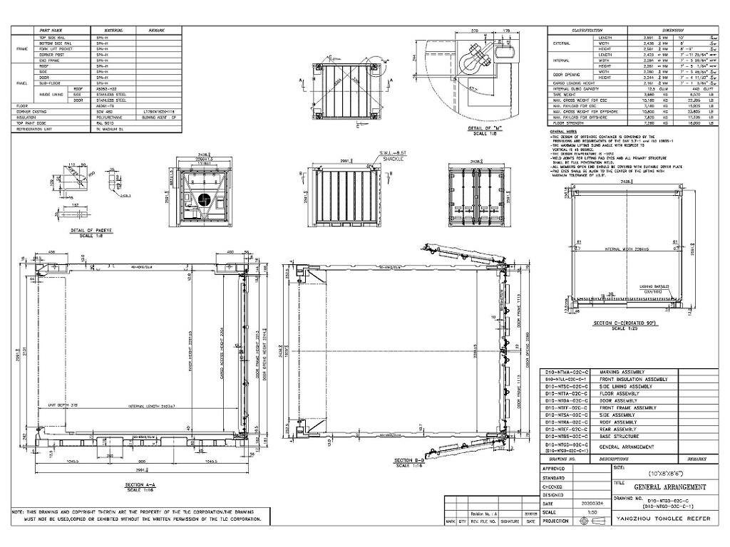 Conex Off-Coast 10ft DNV 2.7-1 Dry Offshore Container