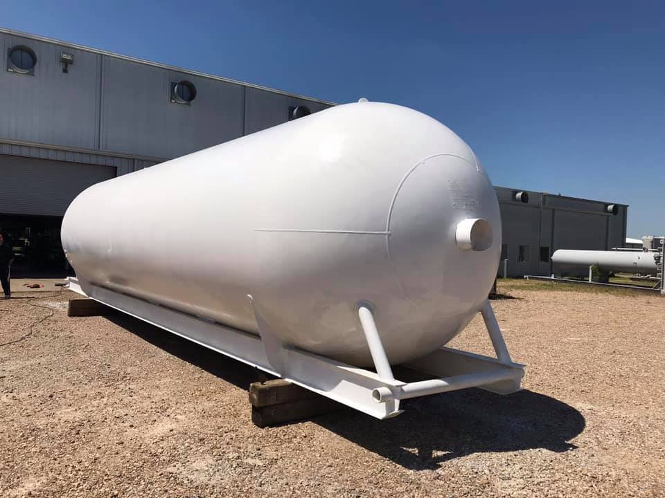 18000 Gallon ASME Skid Propane Storage Tank