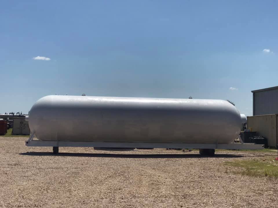 18000 Gallon ASME Skid Propane Storage Tank