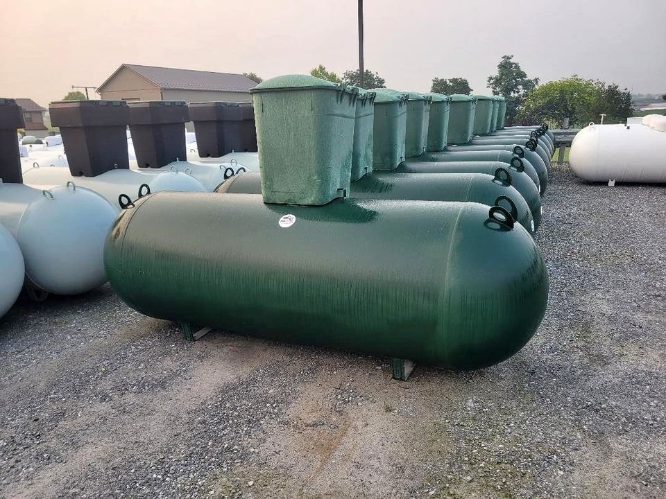 500 Gallon Underground Propane Tank ASME Certified