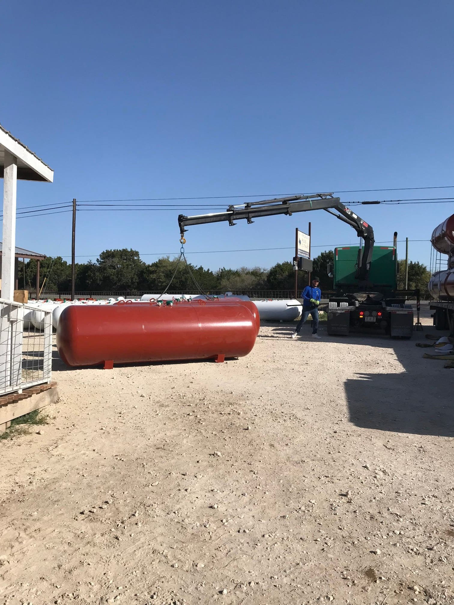 ARCOSA 1000 Gallon ASME Horizontal Propane Tank