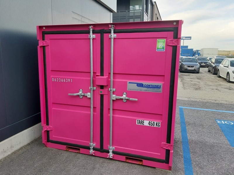 6ft Galvanised Storage Container (One Trip / New)