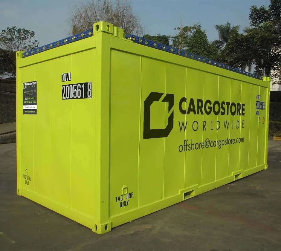 Conex Off-Coast 20ft DNV 2.7-1 Offshore Open Top Container
