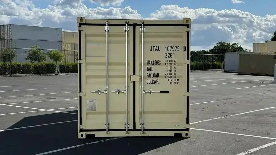 20ft Ground Level Portable Office Container