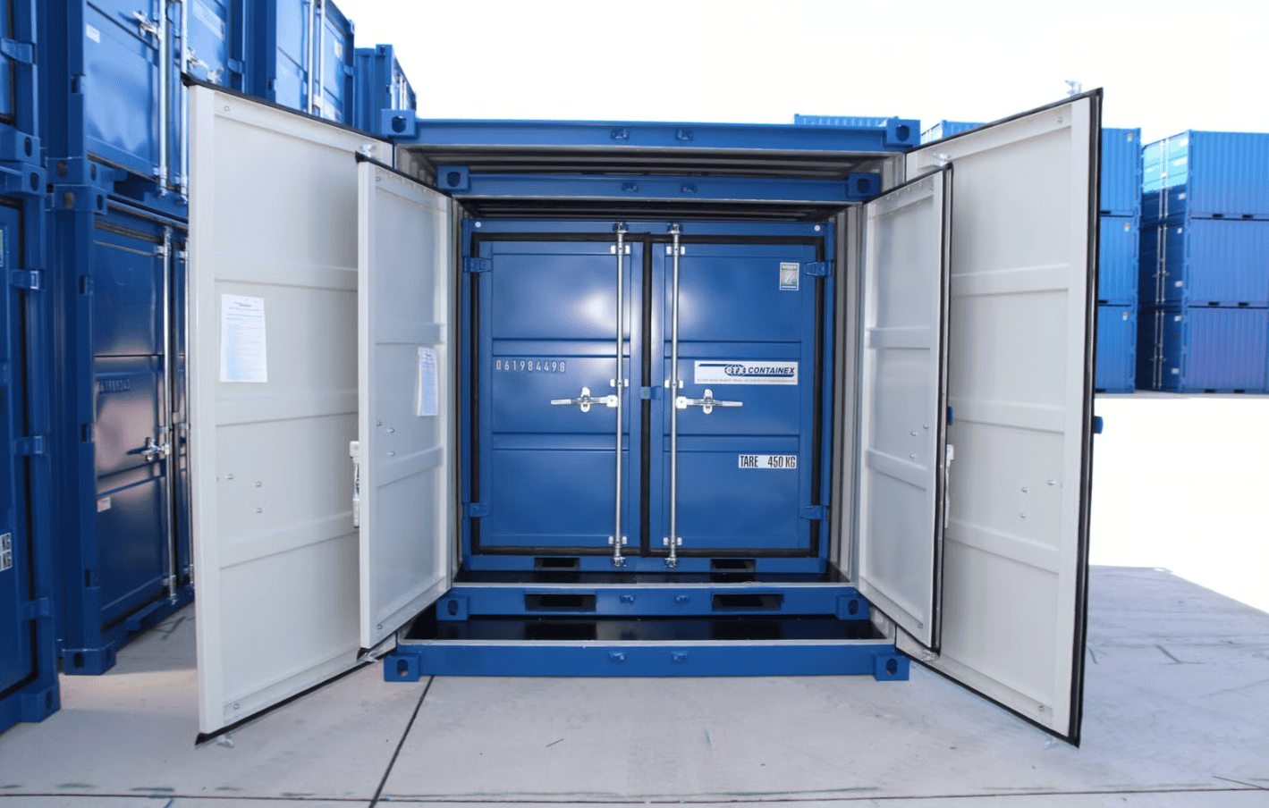 6ft Galvanised Storage Container (One Trip / New)