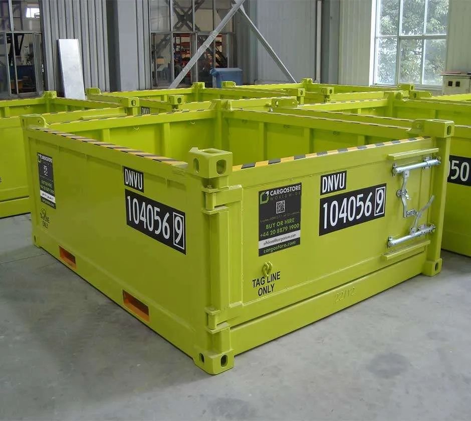 Buy 10ft DNV Offshore Half Height Containers Online 2.7-1 Certified Units – Conext Conatiner Depot