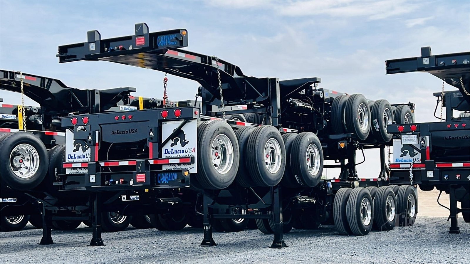 Buy 2024 De Lucio USA 40/20 Extendable Chassis Online New – Conext Conatiner Depot