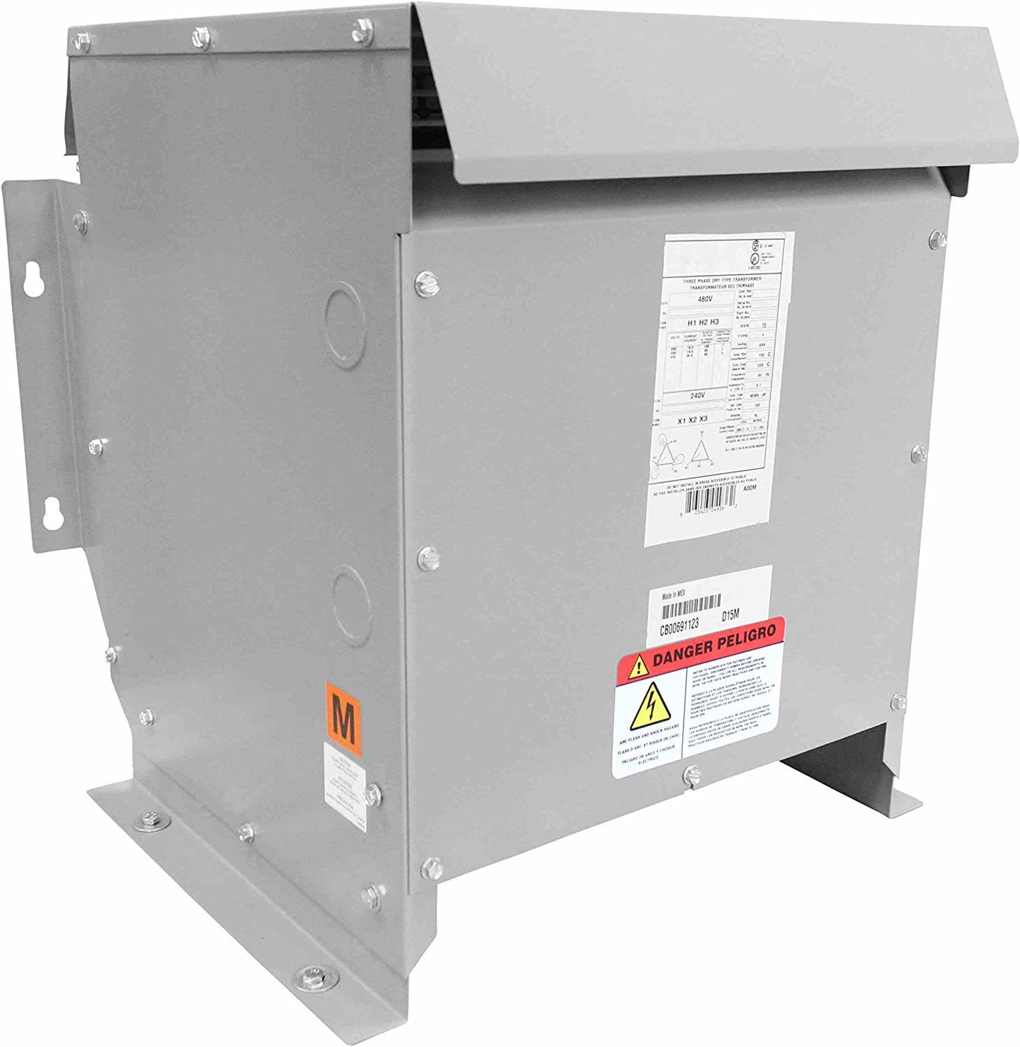 Buy 45 kva Three Phase Transformer 480V Delta Primary – 208Y/120V Secondary – Conext Conatiner Depot